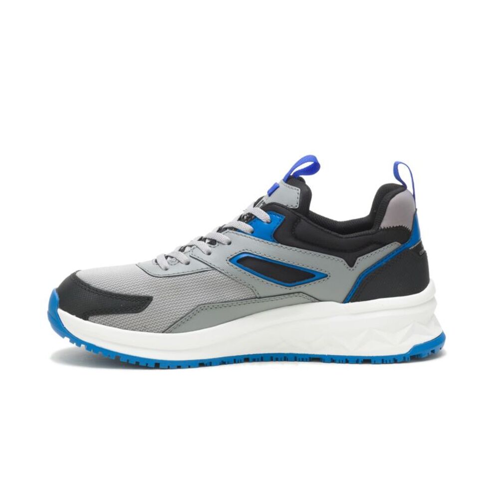 Caterpillar Mens Streamline Runner Carbon Composite Toe SD Gray Shoes (NWT) - Picture 4 of 6